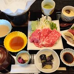 黒毛和牛紙しゃぶ膳