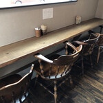 菓子と珈琲 暖 - イートインスペースも有るんですよね♪(´ε｀ )