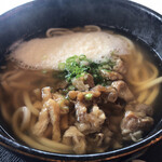 くまもと中央カントリークラブ - 山かけ肉うどん