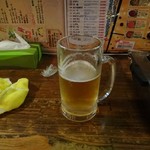 昭和元気ホルモン 宝屋 - ビール