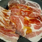 焼肉じゅうじゅうカルビ - 豚カルビ&豚肩ロース