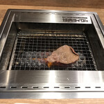 Yakiniku Raiku - ロースターのサイズ感