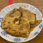 Marukiyashouten - 油あげ煮付け 250円。