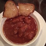 ズッペリア オステリア ピティリアーノ - ブリオーネ（仔羊肉のトマト煮込み）