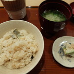 馳走 山傳 - 御飯