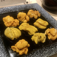 鮨 青海 - うに食べ比べ