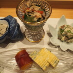 割烹さいお - さざえ姿の器が噂の『苦うるか』