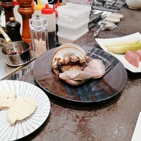 鉄板焼き 華粋 - いきなり豪華食材が！