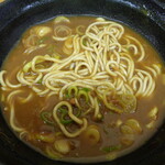 ふじ - お汁を頂いたらよく混ぜます