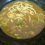 ふじ - カレーと汁がよくなじんでます