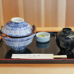 炭火職人 うなみ - 鰻丼 特(肝吸い付)☆