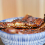 炭火職人 うなみ - 鰻丼 特(肝吸い付)☆