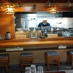 さんくるげ - 丁度カウンター席が空いたのでパチリ！