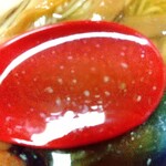 さんくるげ - 南高梅塩煮干スープ❗️山椒が香りやす‼️