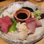 魚屋ひでぞう - 刺身五種盛合せ