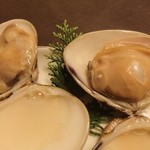磯料理 辻 - 焼きはまぐり・・身がぷりぷり