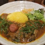 SPICY CURRY 魯珈 - 梅雨対策！鯖と梅干しと紫蘇の酸っぱいカレー