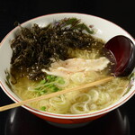 串焼き居酒屋 竜美亭 - 塩ラーメン（岩のり）