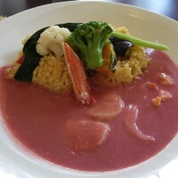 ル・トリアノン - ピンクのカレー