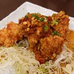 温泉食堂 和呂和呂 - 台湾風酢鶏ｾｯﾄ(900円)