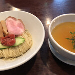 人力俥 - 細つけそば南高梅塩！880円税込