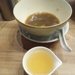 麺処 ほん田 - スープ割