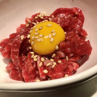 焼肉 じゅん - 太田牛ユッケ（保健所許可取得済）