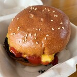 Za Dorankendakku - 平日ランチのチーズバーガー…税込700円