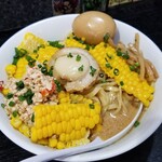 塩そば専門店 桑ばら - 冷やし味噌とんもろこしそば