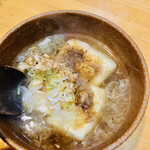 焼き鳥 てんてこ舞 - 揚げだし豆腐