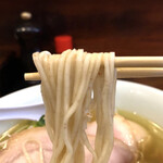 中華そば しば田 - 麺