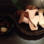 李昇 - 肉厚しいたけとエリンギ焼き