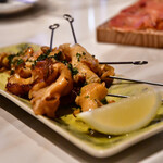 La Coquina cerveceria - 燻製ツブ貝のプロチェッタ