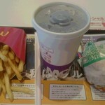 マクドナルド - 料理写真:ベーコンレタスバーガーセット(660円)