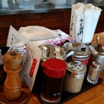 田中商店 - 卓上。