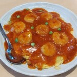 台湾料理 百味鮮 - 『 エビ玉子チリソース 』