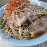 ラーメン生郎 - 大ダブル。昔より少ないので男なら楽勝です。