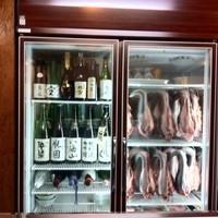 たんや又兵衛 六本木本店 - タンがつるされてる