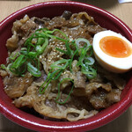 Hamazushi - 寿司屋の牛カルビ丼（税込500円）