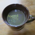 風遊斎 - ステンドグラスが写り込んだスープ