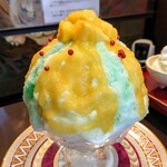 慈げん - パイナップルにミント少々