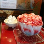 慈げん - ミルクにいちごスペシャル+レミヨエスプーマ