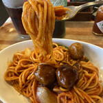 ｃａｆｅ　HACHI - 日本一のナポリタンのリフトです