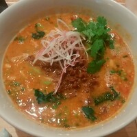 広尾はしづめ - 粗挽き肉味噌の担々麺(山椒麺)
