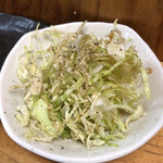 もつ焼 でん - お口さっぱりキャベツ