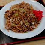 藤や食堂 - 石巻焼きそば(肉・野菜入り)600円