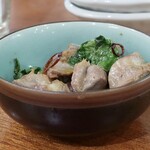 大八 - 砂肝オリーブ炒め