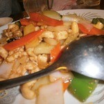 中華家庭料理 雲海 - 鶏肉とカシューナッツ炒め②up