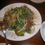 中華家庭料理 雲海 - ニラレバ炒め①