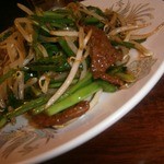 中華家庭料理 雲海 - ニラレバ炒め②up